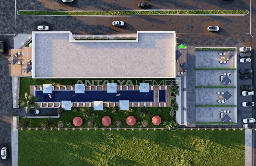 Antalya Altıntaş'ta Olimpik Havuzlu Sitede Şık Daireler 5