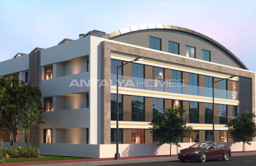 Antalya Muratpaşa'da Olanaklara Yakın Havuzlu Sitede Şık Daireler 4