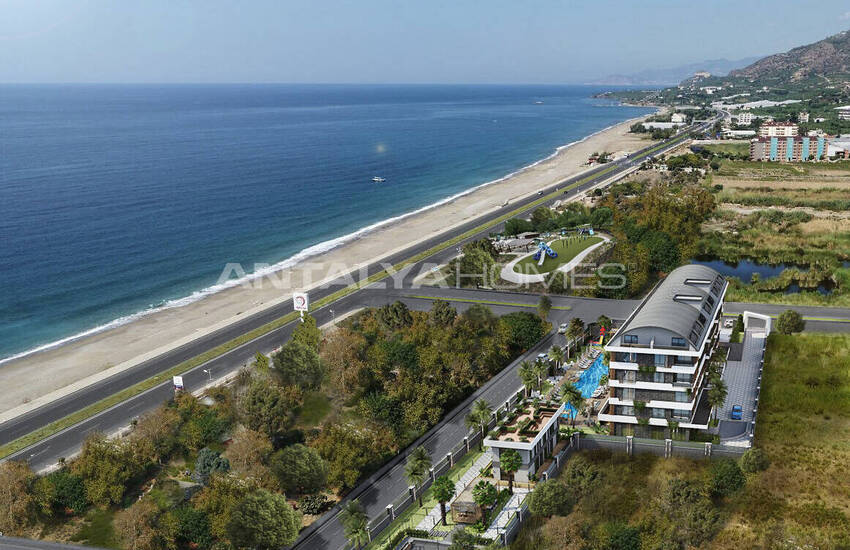 Stilfulla Lägenheter Med Havsutsikt I Alanya