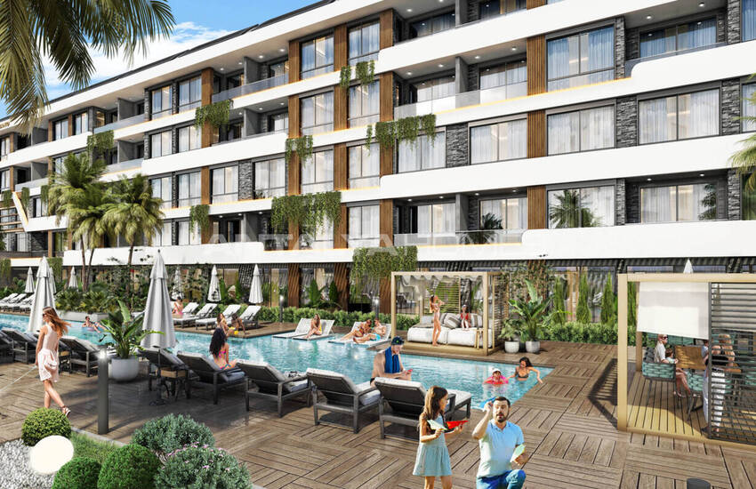 Stilfulla Lägenheter Med Havsutsikt I Alanya 7