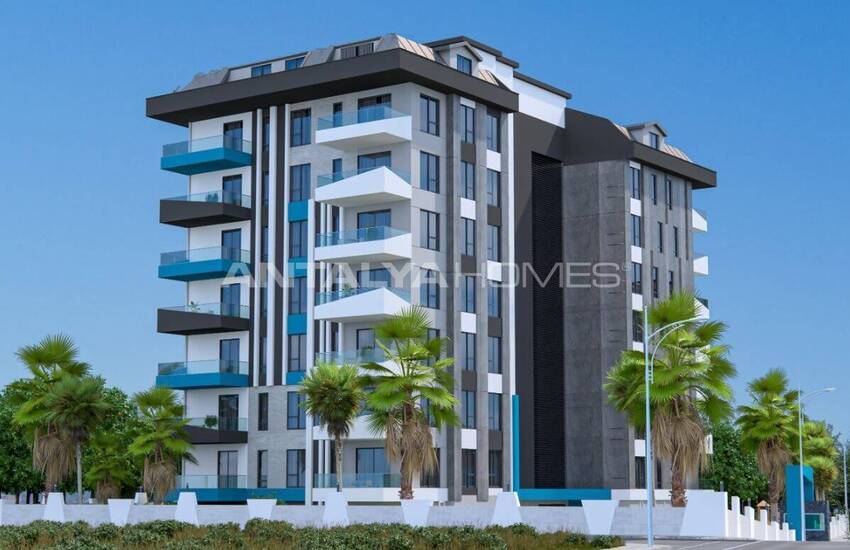 Eleganta Lägenheter 1,9 Km Från Havet I Alanya 2