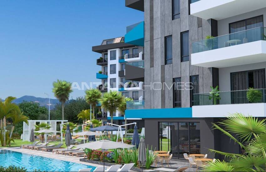 Eleganta Lägenheter 1,9 Km Från Havet I Alanya 3