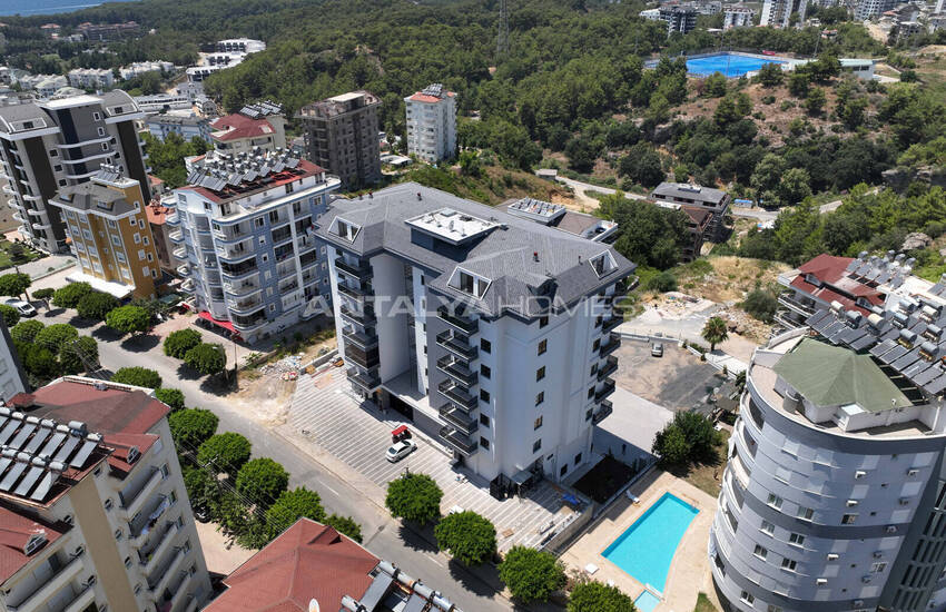 Квартиры на продажу в 800 м от моря в Алании, Анталия 2
