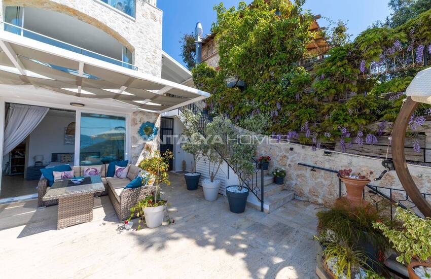 Modernes 4-zimmer-haus Mit Panoramablick Auf Das Meer In Kalkan 13