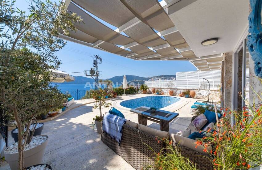 Modernes 4-zimmer-haus Mit Panoramablick Auf Das Meer In Kalkan 4