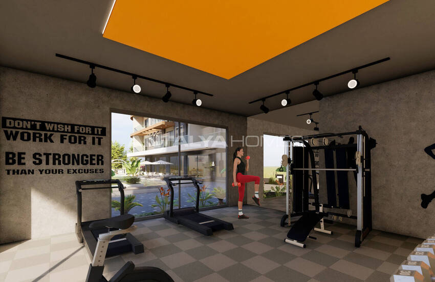 Appartements À 1,5 Km De La Mer À Alanya Oba 6