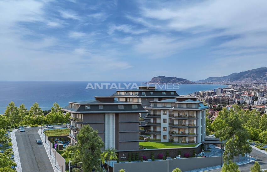 Alanya Kestel'de Denize Yürüme Mesafesinde Daireler 4