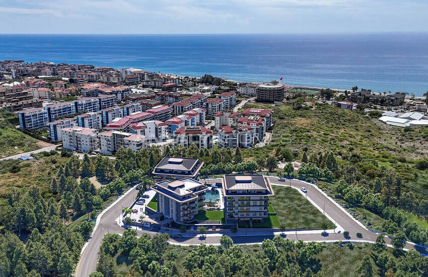 Alanya Kestel'de Denize Yürüme Mesafesinde Daireler 5