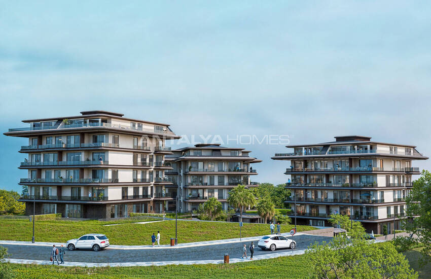 Alanya Kestel'de Denize Yürüme Mesafesinde Daireler 3