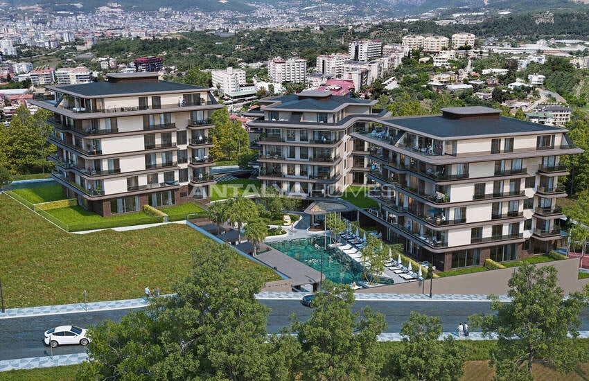 Apartments Within Walking Distance of the Sea in Alanya Kestel 2