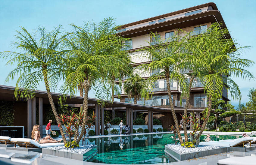 Apartments Within Walking Distance of the Sea in Alanya Kestel 9