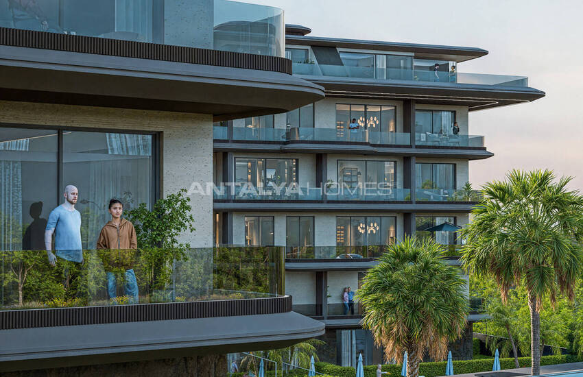 Alanya Kestel'de Denize Yürüme Mesafesinde Daireler 7