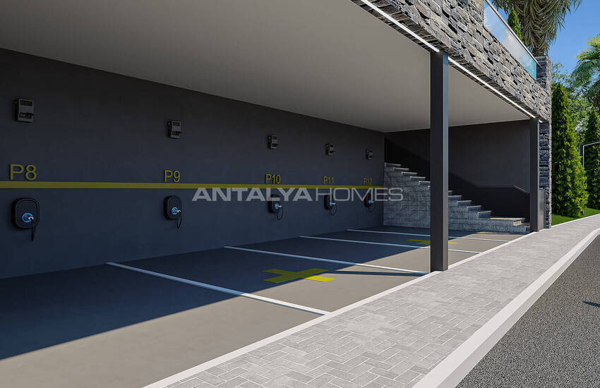 Rymliga Lägenheter Med Havsutsikt Och Smarta System I Alanya 6