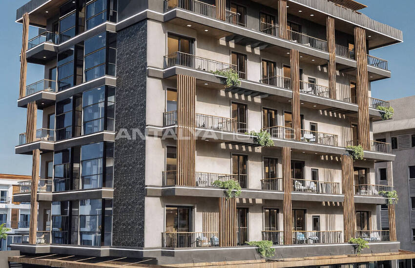 Duplex-wohnungen In Einer Anlage Mit Pool Im Zentrum Von Alanya 1