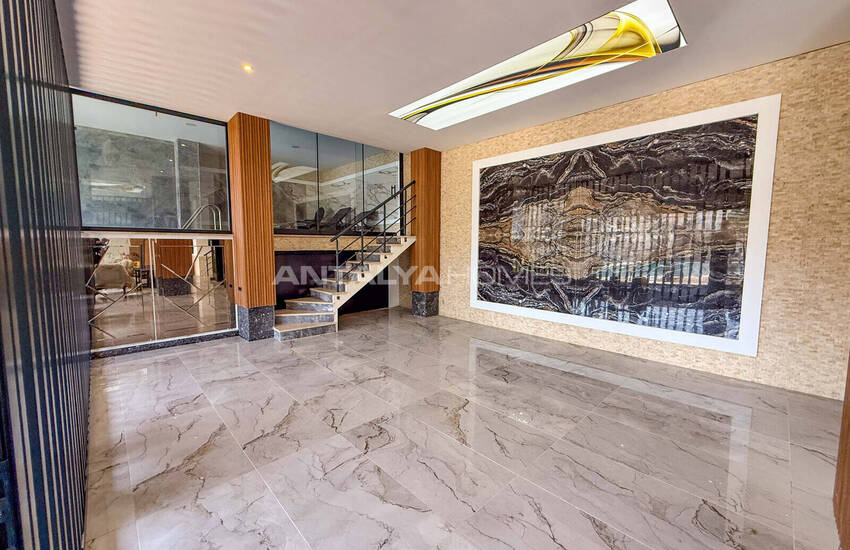 شقق بإطلالة على البحر والمدينة في مجمع مع مسبح في ألانيا 12