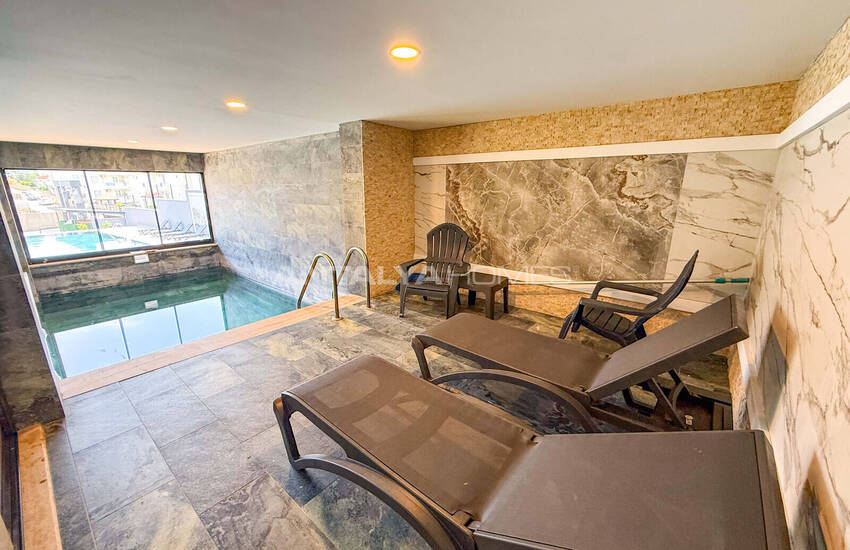 شقق بإطلالة على البحر والمدينة في مجمع مع مسبح في ألانيا 15