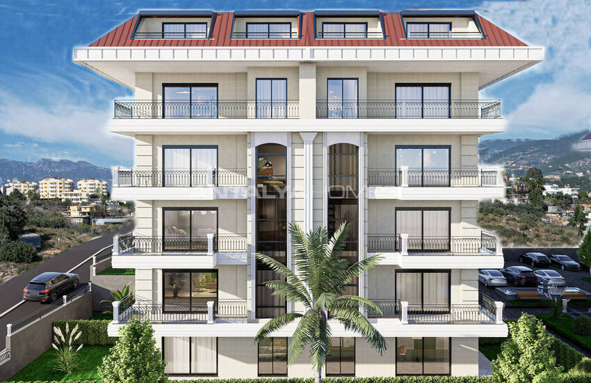 آپارتمان‌های شیک در فاصله ۷۰۰ متری از دریا در آلانیا 5