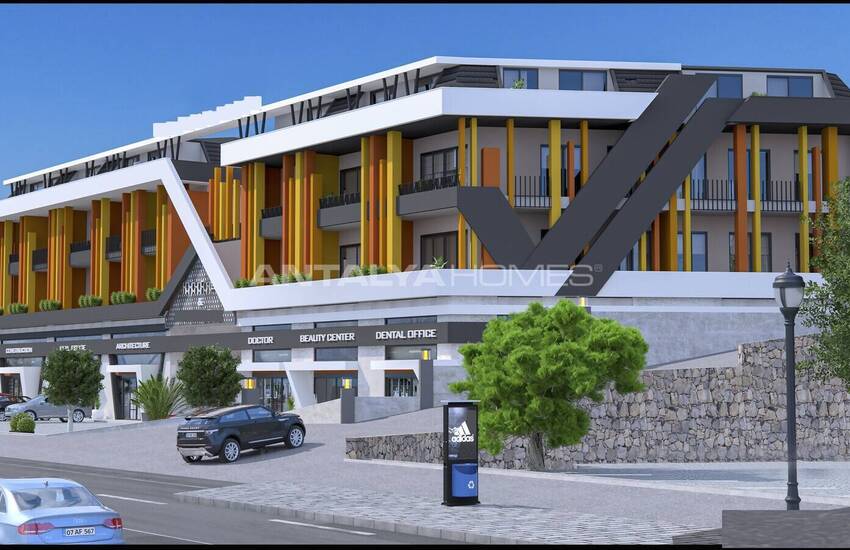 Alanya'da Merkezi Konuma Sahip İş Merkezinde Ticari Gayrimenkuller 3