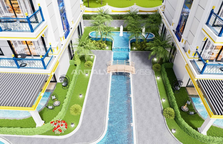 Apartments in a Complex with Resort-style Amenities in Alanya Oba 8