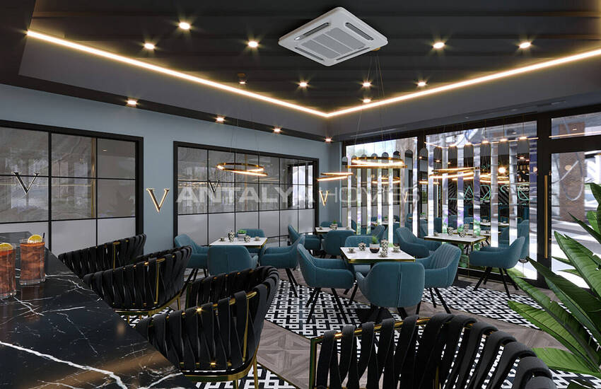 Apartments in a Complex with Resort-style Amenities in Alanya Oba 15