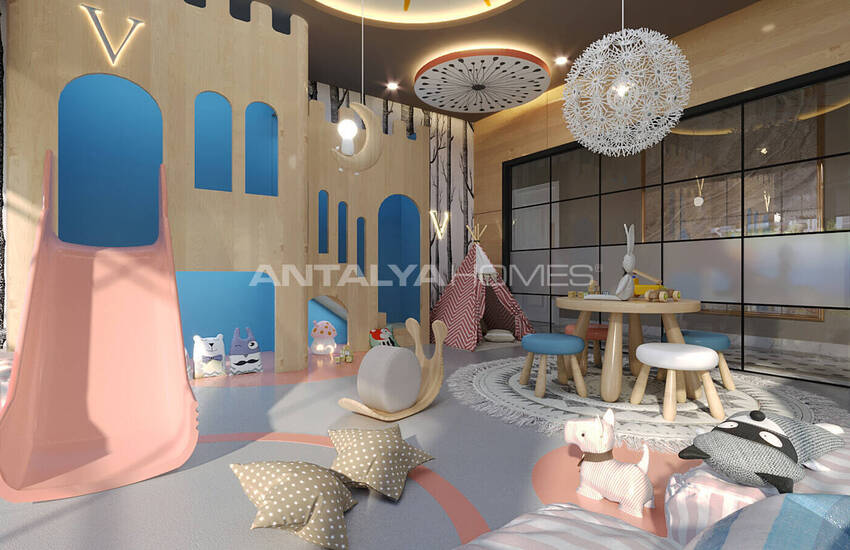 Apartments in a Complex with Resort-style Amenities in Alanya Oba 22