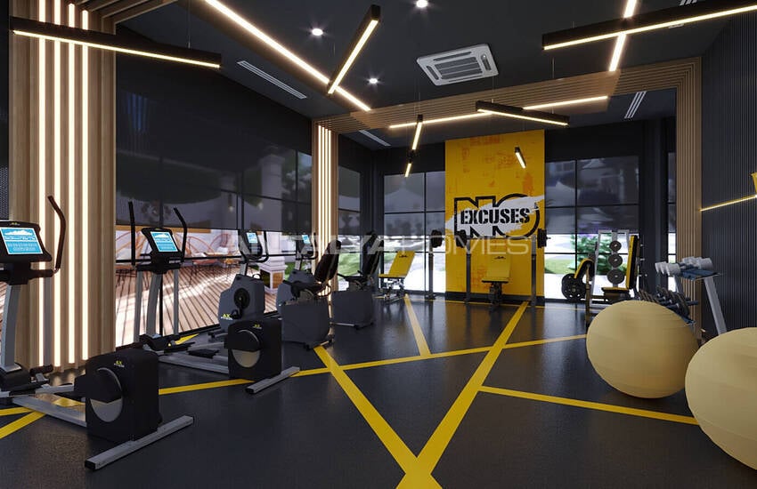 Apartments in a Complex with Resort-style Amenities in Alanya Oba 17