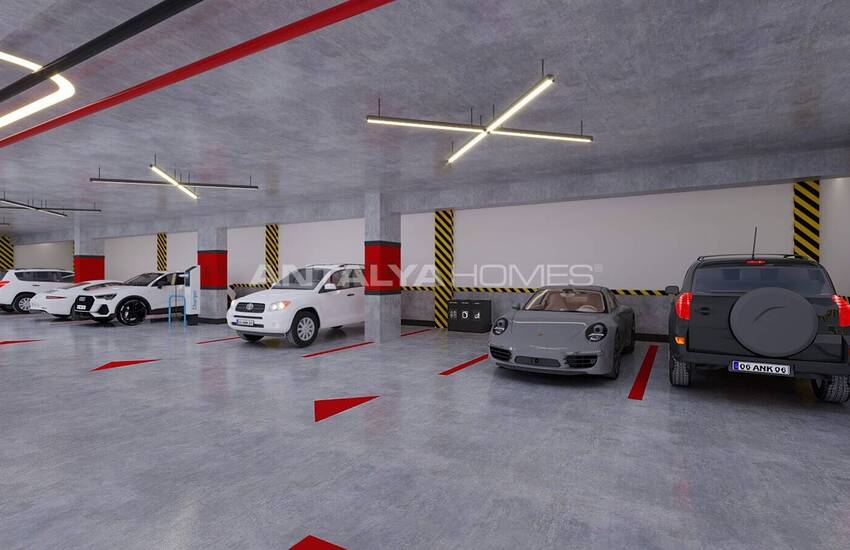 Apartments in a Complex with Resort-style Amenities in Alanya Oba 23