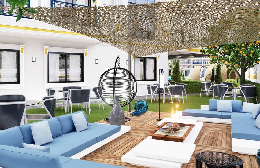 Apartments in a Complex with Resort-style Amenities in Alanya Oba 9