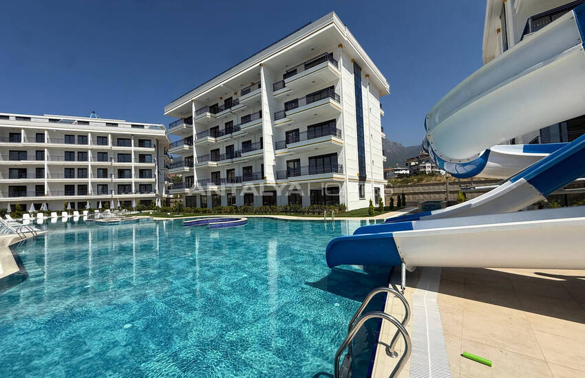 Apartments in a Complex with Resort-style Amenities in Alanya Oba 3