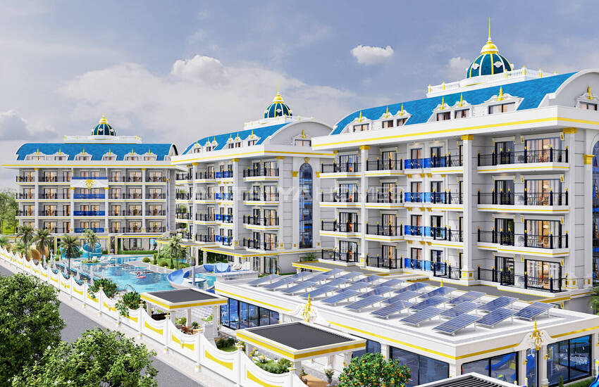 Apartments in a Complex with Resort-style Amenities in Alanya Oba 1