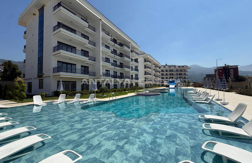 Apartments in a Complex with Resort-style Amenities in Alanya Oba 3