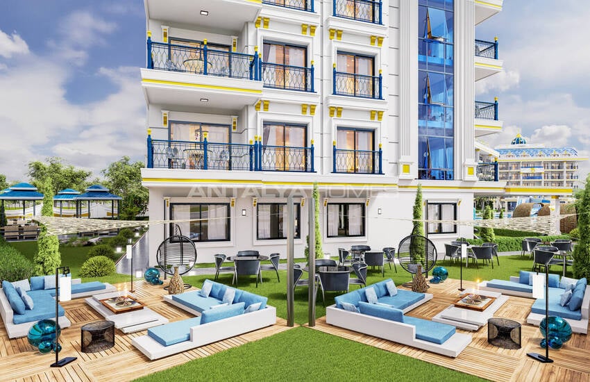 Apartments in a Complex with Resort-style Amenities in Alanya Oba 10