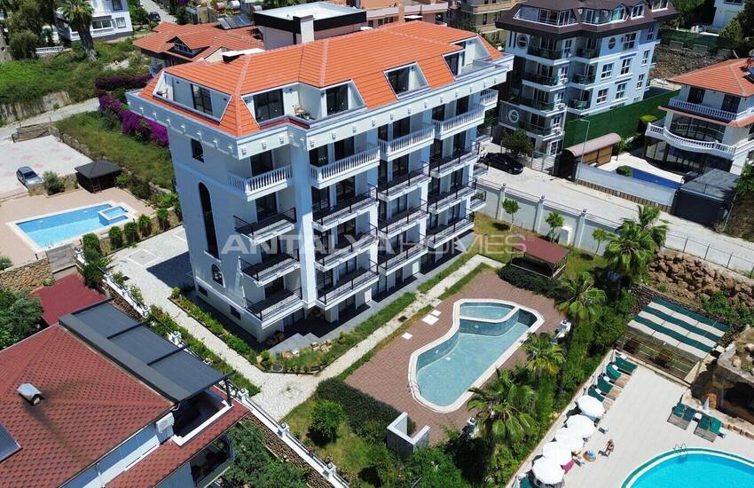 Alanya'da Denize 360 ​​M Mesafede Şık Daireler 5