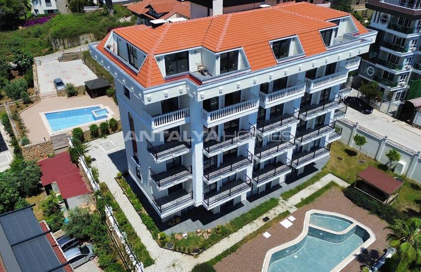 Alanya'da Denize 360 ​​M Mesafede Şık Daireler 6