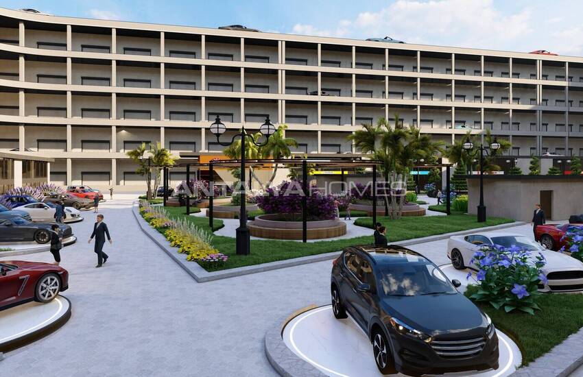 Antalya'da Otomotiv Odaklı Ticaret Merkezinde Dükkanlar 11