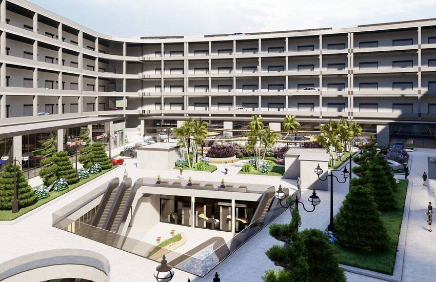 Antalya'da Otomotiv Odaklı Ticaret Merkezinde Dükkanlar 8