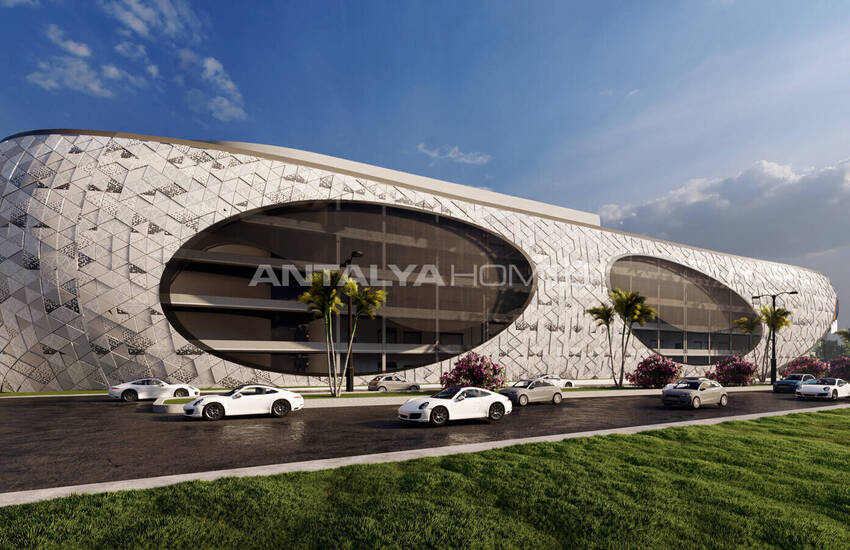 Antalya'da Otomotiv Odaklı Ticaret Merkezinde Dükkanlar 1