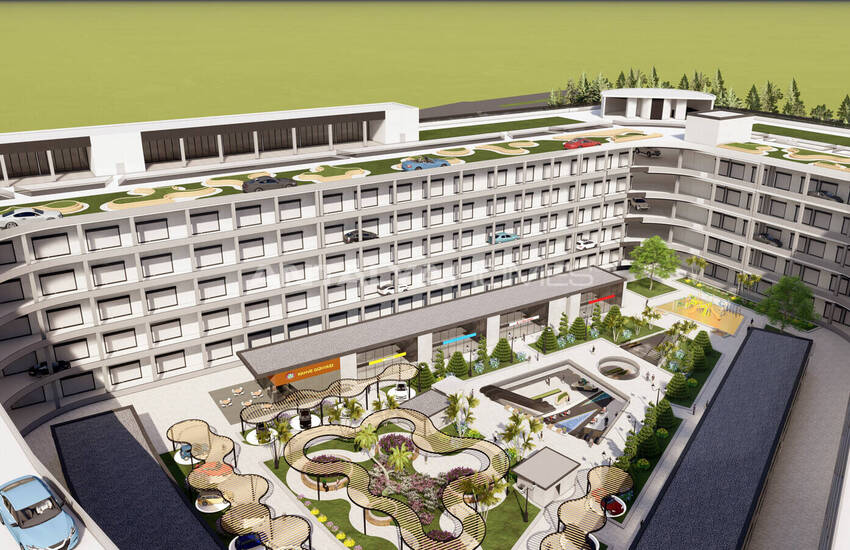 Antalya'da Otomotiv Odaklı Ticaret Merkezinde Dükkanlar 6