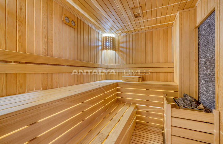 Alanya Kargıcak'ta Deniz Manzaralı Lüks 12 Odalı Villa 19