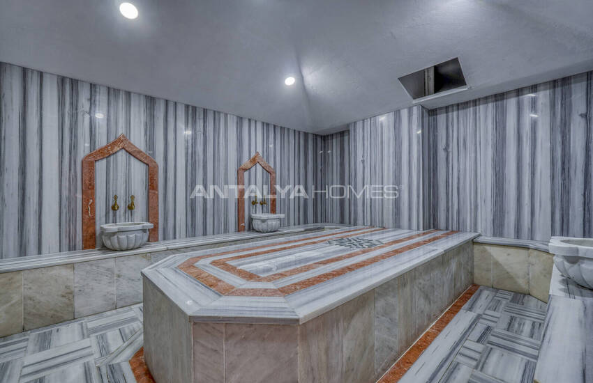 Alanya Kargıcak'ta Deniz Manzaralı Lüks 12 Odalı Villa 17