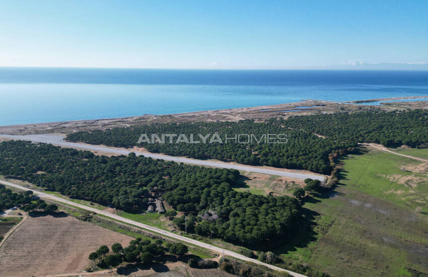 Приморский участок в туристической зоне в районе Манавгат Анталья 9