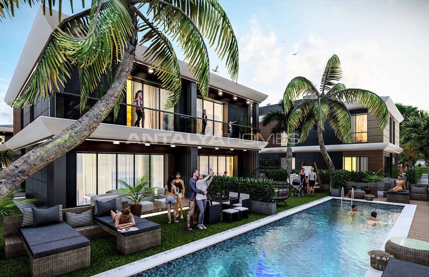 Antalya Muratpaşa'da Denize Kısa Sürüş Mesafesinde 4+1 Villalar 2