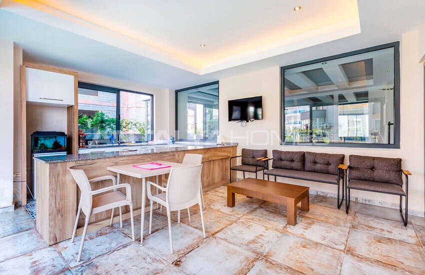 ملک مبله در مجتمعی با فاصله ۵۰۰ متر از دریا در آلانیا 8