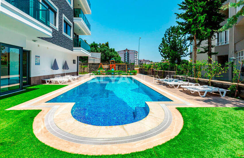 Меблированная квартира в комплексе в 500 м от моря в Алании 2