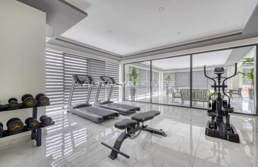 Квартира с видом на природу и город в Алании Оба 7