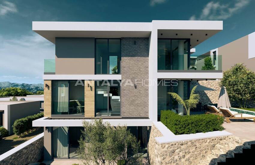 Antalya Kalkan'da Özel Havuzlu ve Bahçeli Şık Villalar 3