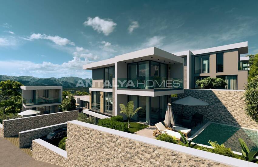 Antalya Kalkan'da Özel Havuzlu ve Bahçeli Şık Villalar 5