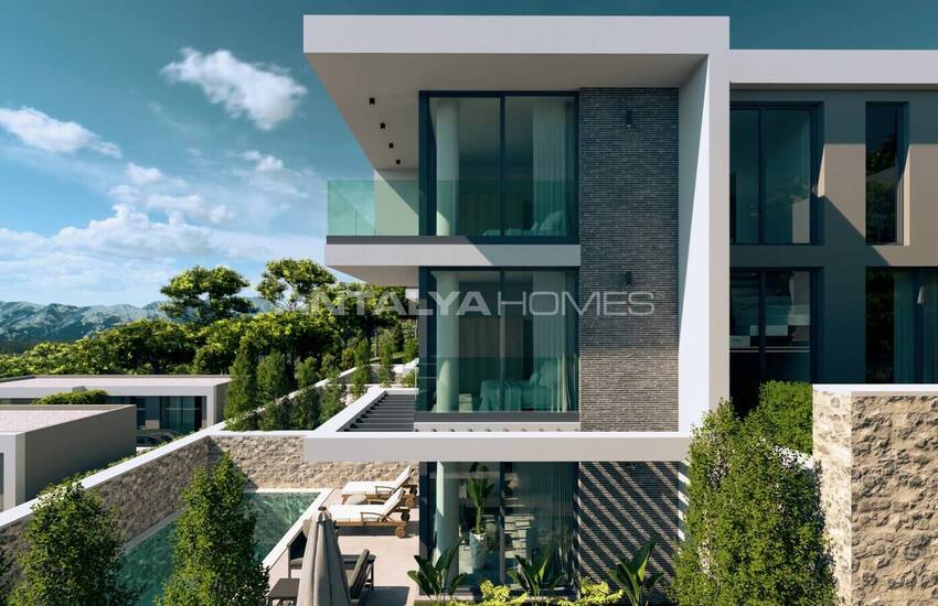 Antalya Kalkan'da Özel Havuzlu ve Bahçeli Şık Villalar 1