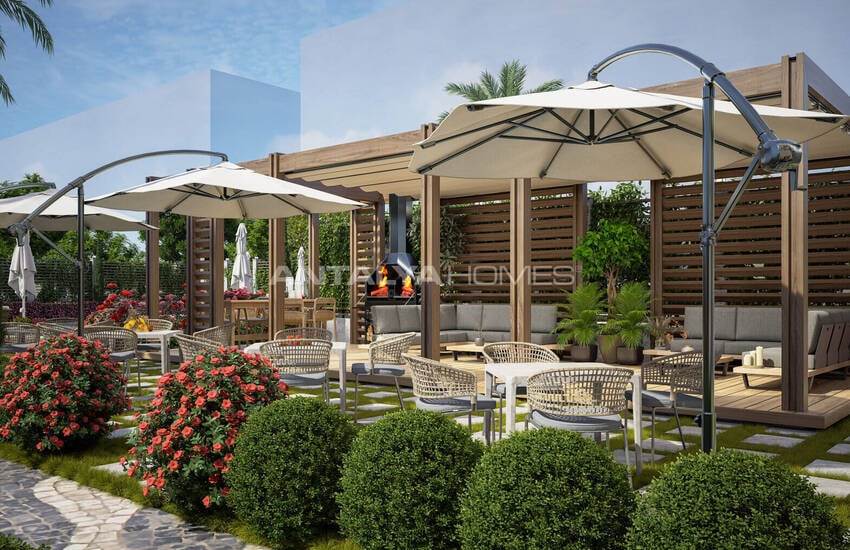 Квартиры в комплексе в 500 м от моря в Алании Махмутлар 10