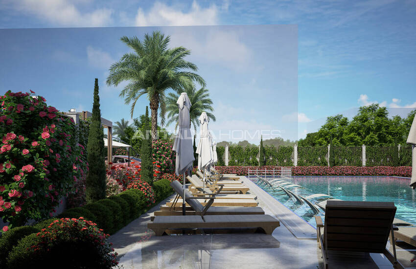 Квартиры в комплексе в 500 м от моря в Алании Махмутлар 13